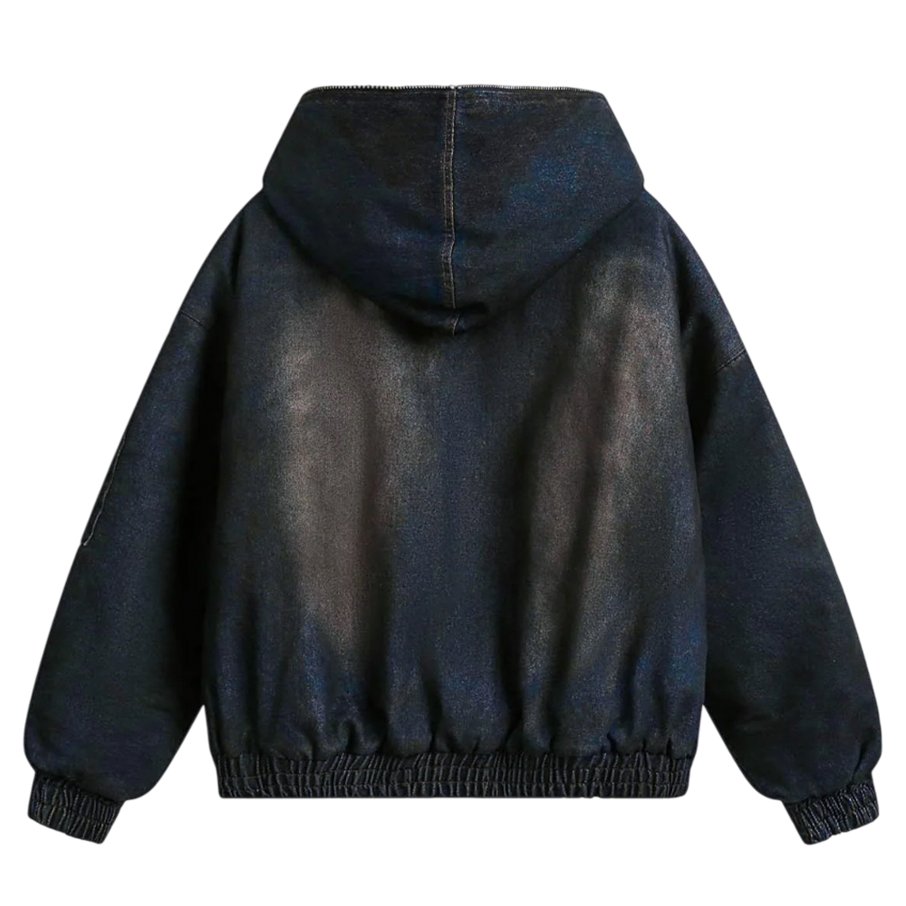 DAMNED CULT DENIM FUR JACKET - Damned Cult