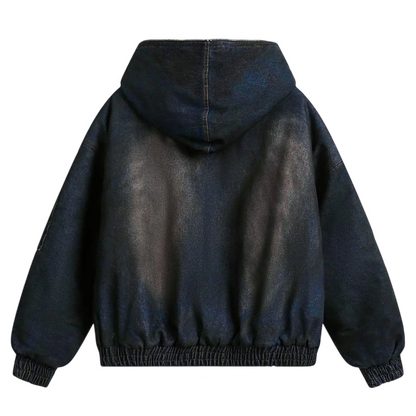 DAMNED CULT DENIM FUR JACKET - Damned Cult