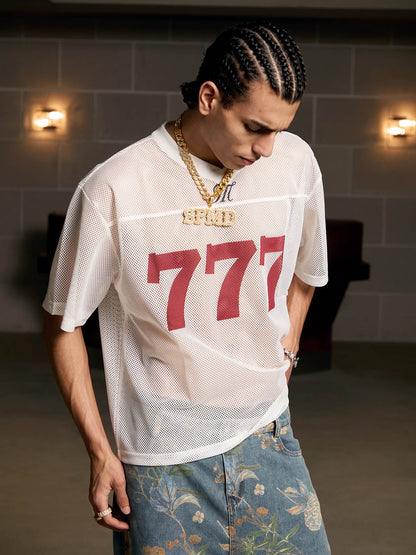 DAMNED CULT 777 JERSEY TEE - Damned Cult