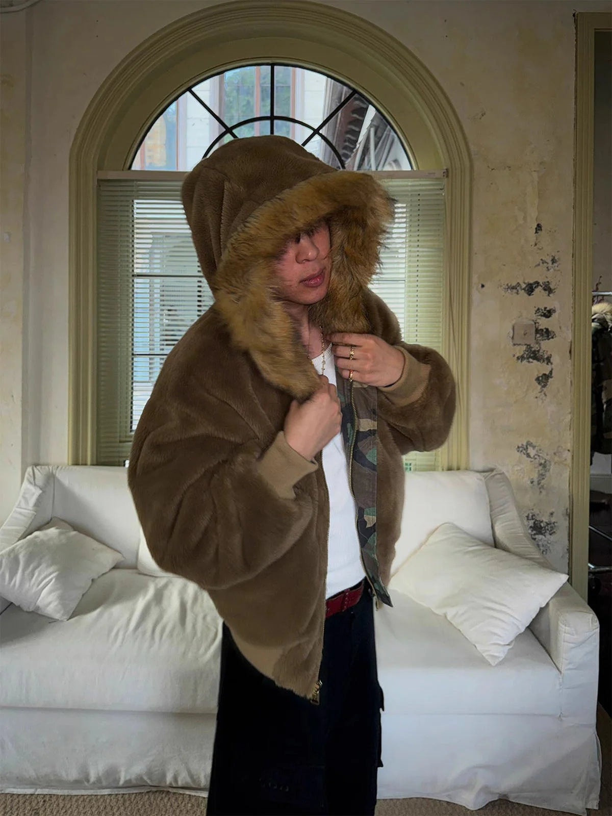 DAMNED CULT REVERSIBLE CAMOUFLAGE JACKET