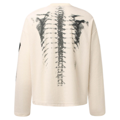DAMNED CULT SKELETON THERMAL KNIT