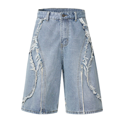 DAMNED CULT PATCHED JORTS - Damned Cult