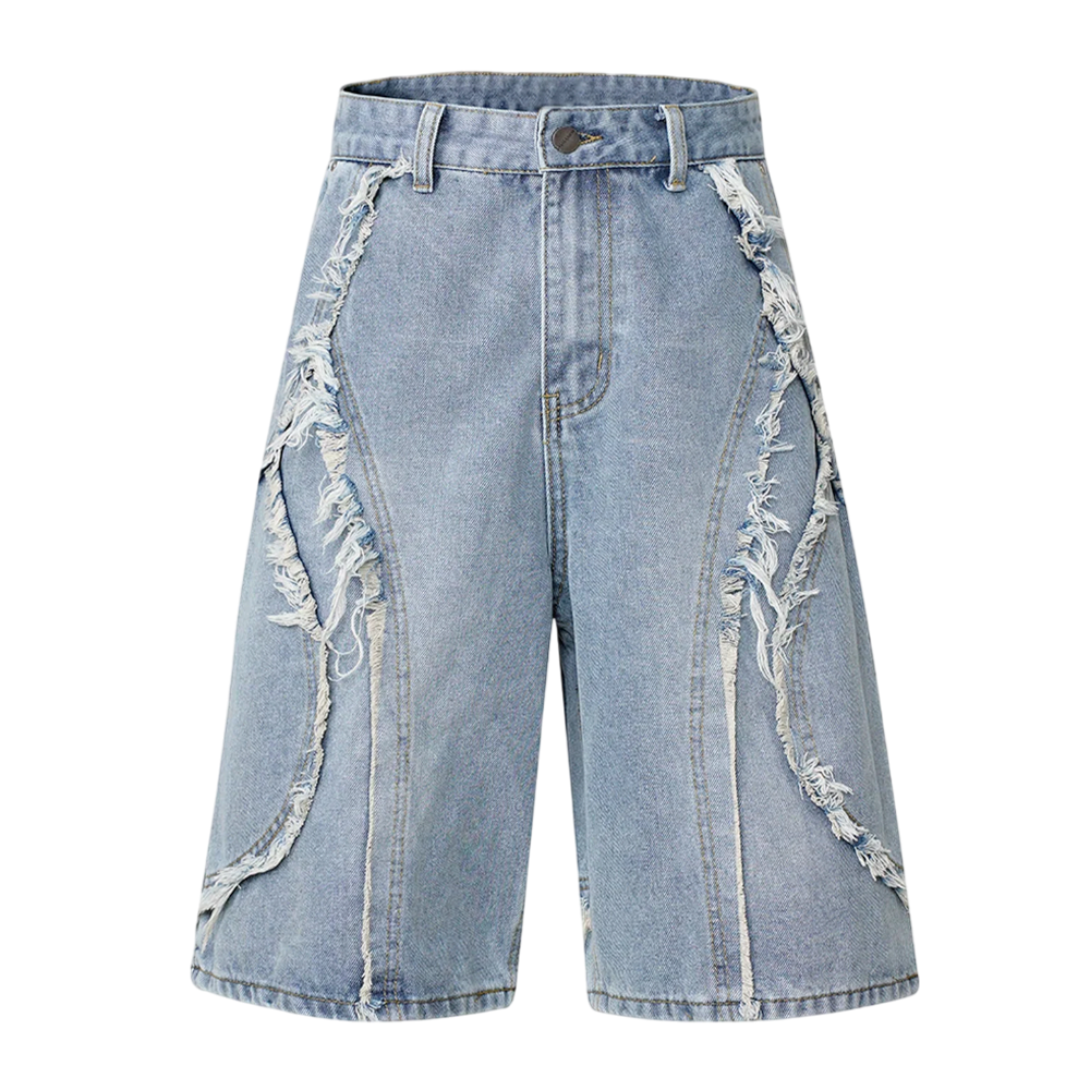 DAMNED CULT PATCHED JORTS