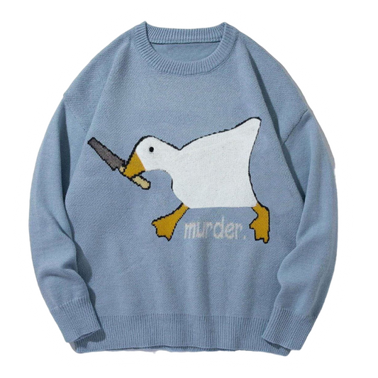 DAMNED CULT MURDER DUCK SWEATSHIRT - Damned Cult