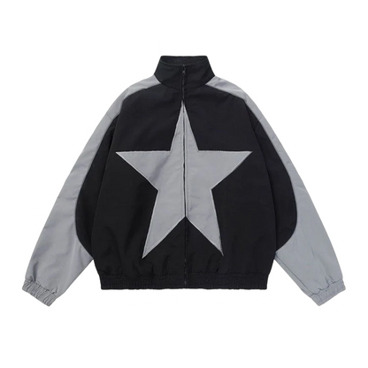 DAMNED CULT STRIPE STAR JACKET - Damned Cult