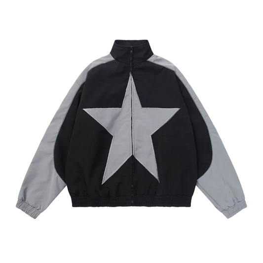 DAMNED CULT STRIPE STAR JACKET - Damned Cult