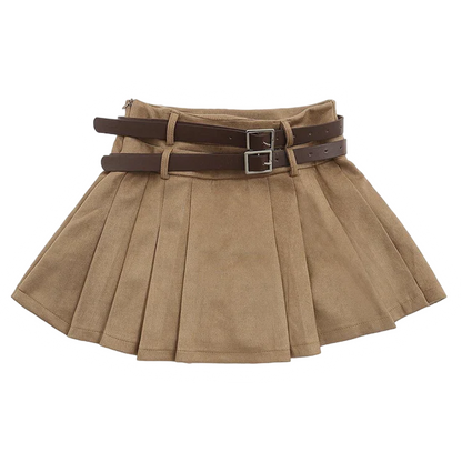 DAMNED CULT VINTAGE BELT SKIRT - Damned Cult