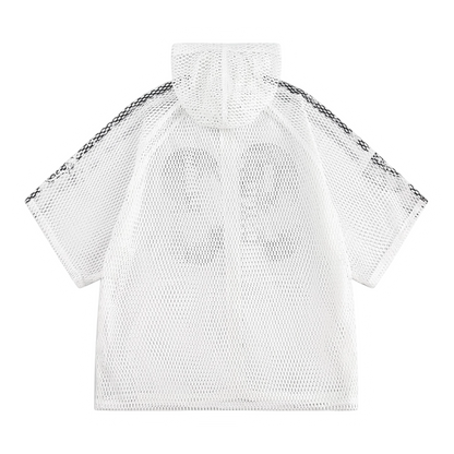 DAMNED CULT SNAKE JERSEY HOODED TEE - Damned Cult
