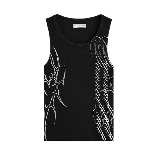 OSCURO TANK TOP BLACK