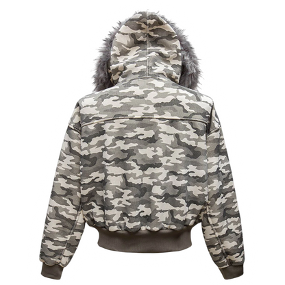DAMNED CULT CAMOUFLAGE SPLICED JACKET - Damned Cult