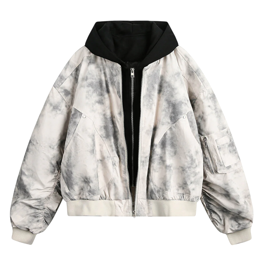DAMNED CULT PATCHWORK BOMBER JACKET - Damned Cult