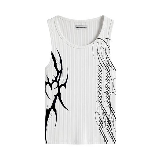 OSCURO TANK TOP WHITE