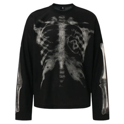 DAMNED CULT SKELETON THERMAL KNIT