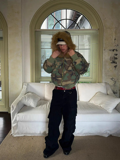 DAMNED CULT REVERSIBLE CAMOUFLAGE JACKET