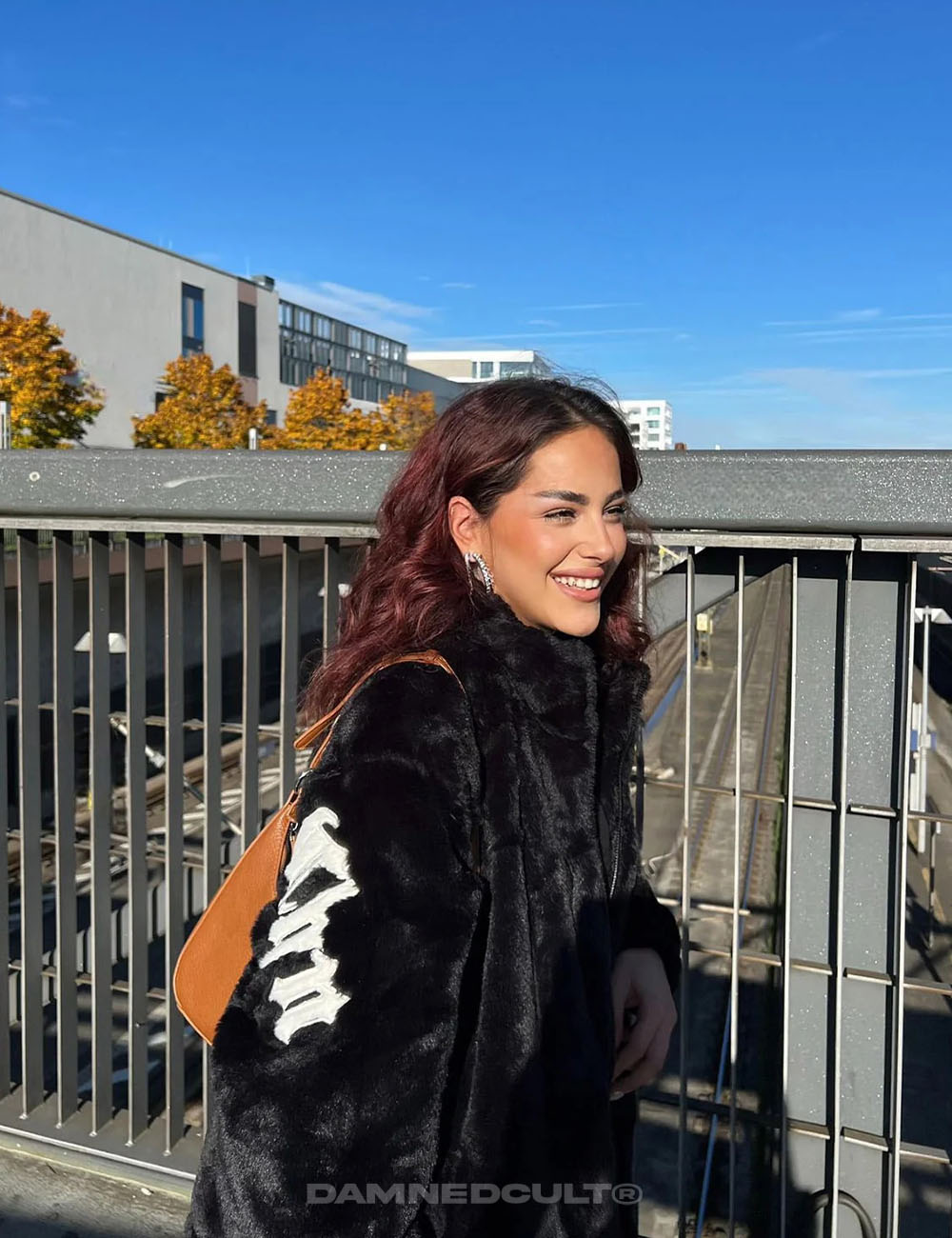 DAMNED CULT GOTHIC SHERPA JACKET