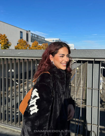 DAMNED CULT GOTHIC SHERPA JACKET