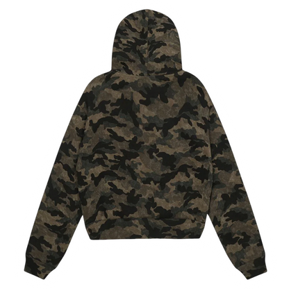 DAMNED CULT CAMOUFLAGE RHINESTONE JACKET