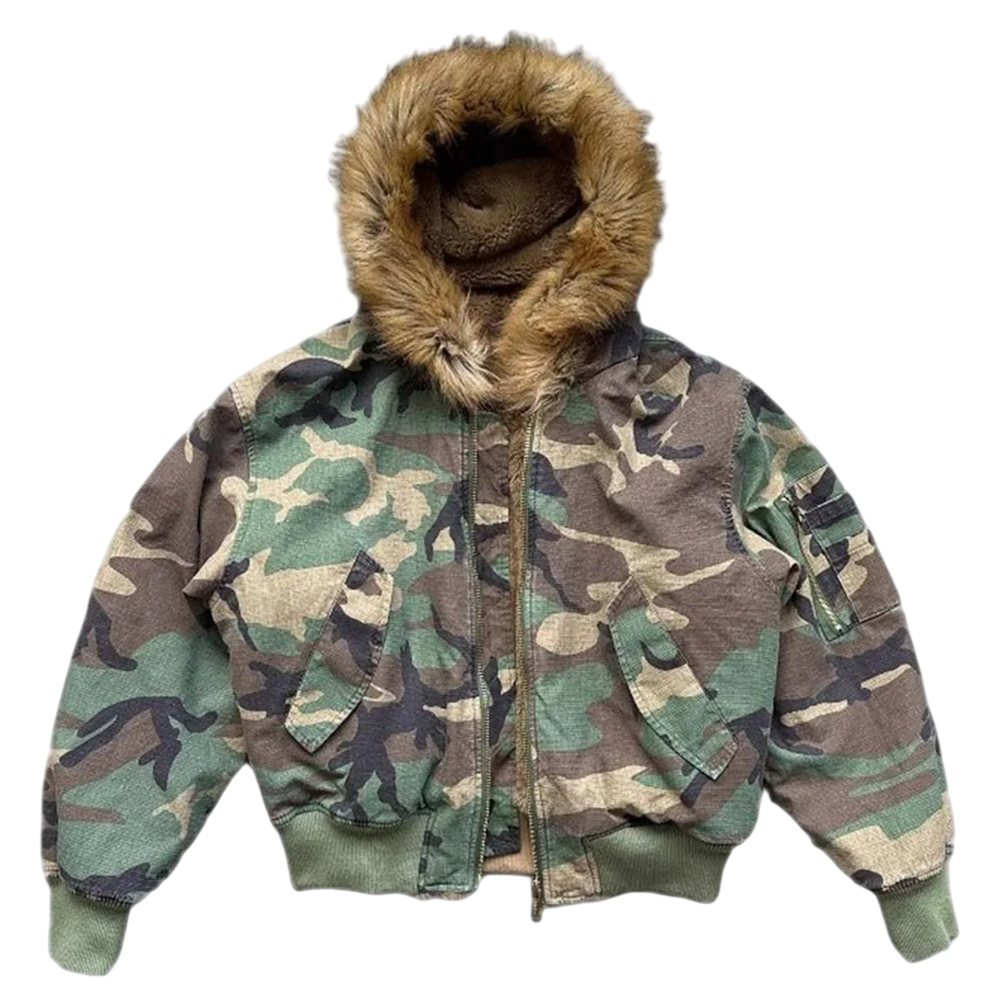 DAMNED CULT REVERSIBLE CAMOUFLAGE JACKET