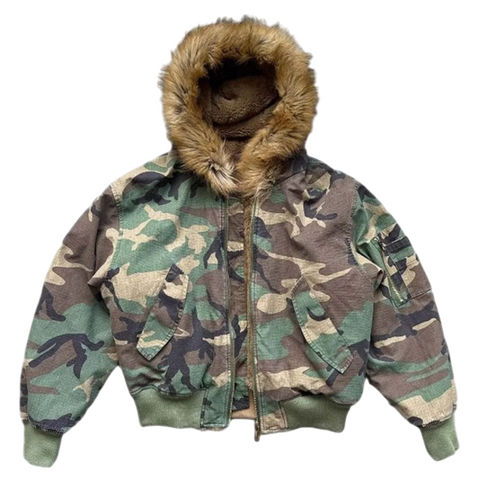 DAMNED CULT REVERSIBLE CAMOUFLAGE JACKET