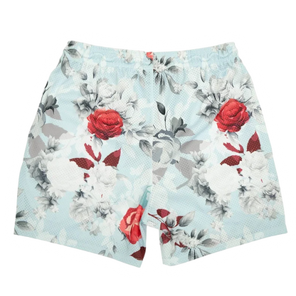 DAMNED CULT RED ROSE SHORTS - Damned Cult