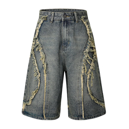 DAMNED CULT PATCHED JORTS - Damned Cult