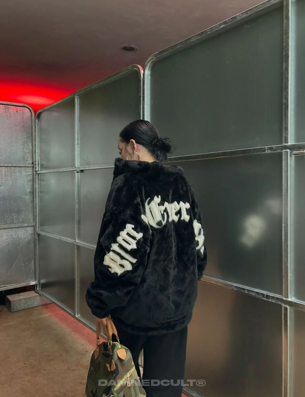 DAMNED CULT GOTHIC SHERPA JACKET