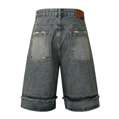 DAMNED CULT PATCHED JORTS - Damned Cult