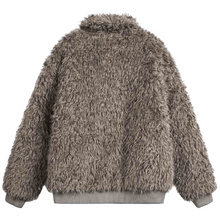 Görseli Galeri görüntüleyiciye yükleyin, DAMNED CULT FAUX FUR JACKET
