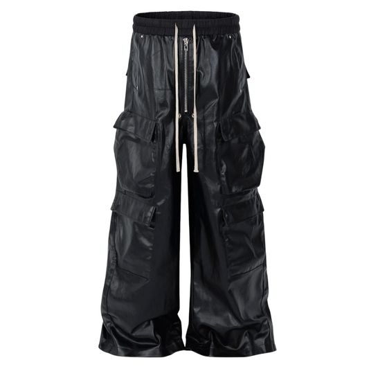 DAMNED CULT BLACK LEATHER PANTS - Damned Cult