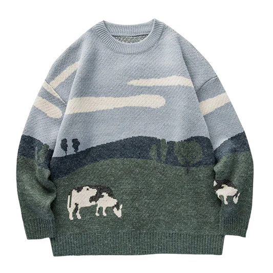 DAMNED CULT COW SWEATSHIRT - Damned Cult