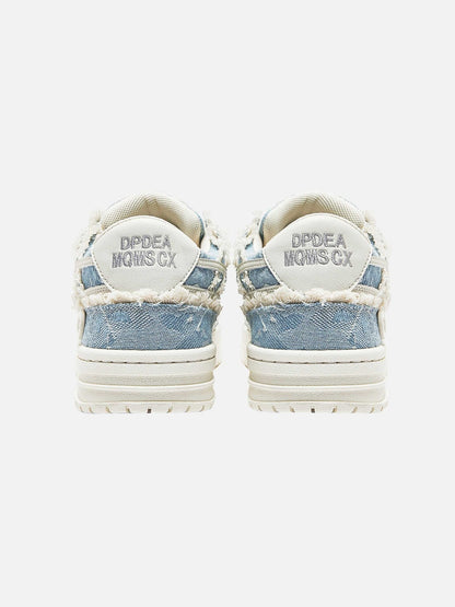 DAMNED CULT STAR PATCH SNEAKER - Damned Cult