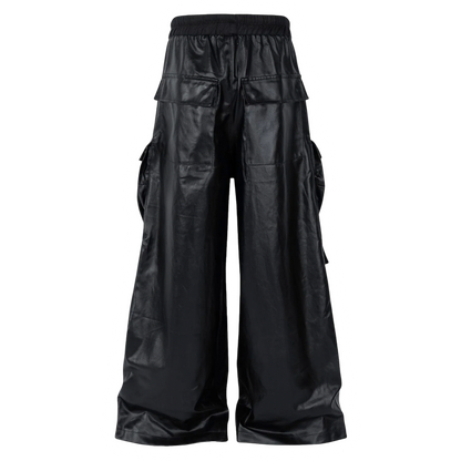 DAMNED CULT BLACK LEATHER PANTS - Damned Cult