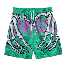 Görseli Galeri görüntüleyiciye yükleyin, DAMNED CULT SKULL HANDS SHORTS
