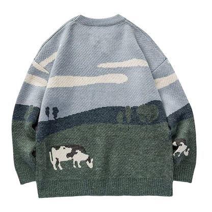 DAMNED CULT COW SWEATSHIRT - Damned Cult