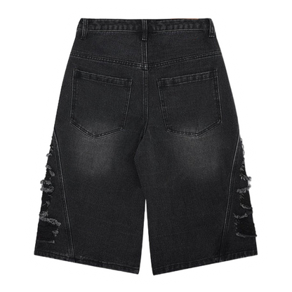 DAMNED CULT SIDE FRINGE SHORT - Damned Cult
