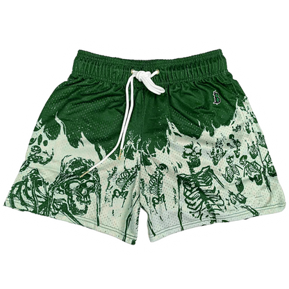 DAMNED CULT REBEL SKULL SHORTS - Damned Cult