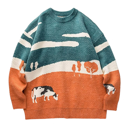 DAMNED CULT COW SWEATSHIRT - Damned Cult