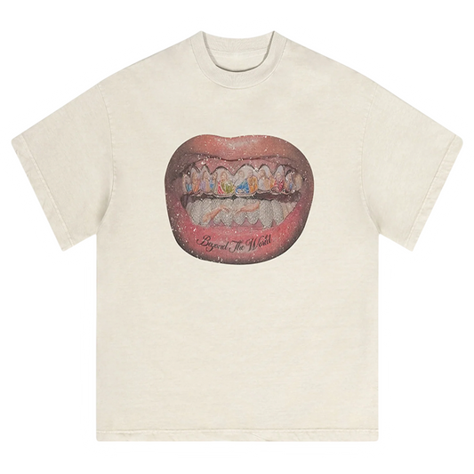 DAMNED CULT MOUTH TEE - Damned Cult