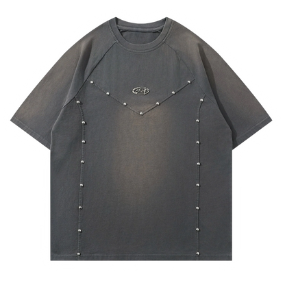 DAMNED CULT METAL STITCH TEE - Damned Cult