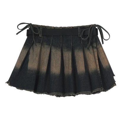 DAMNED CULT BUTTERFLY BELT SKIRT - Damned Cult
