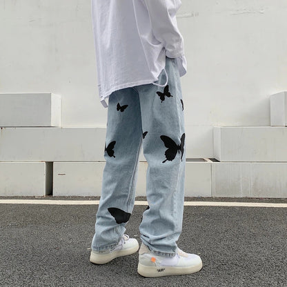 DAMNED CULT BUTTERFLY JEANS - Damned Cult