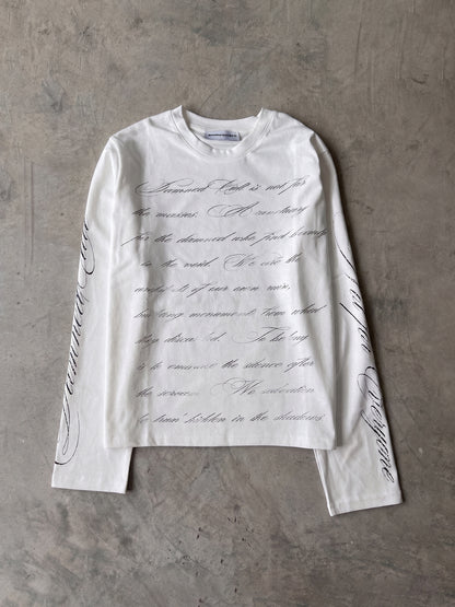 CURSED LETTERS LONGSLEEVE