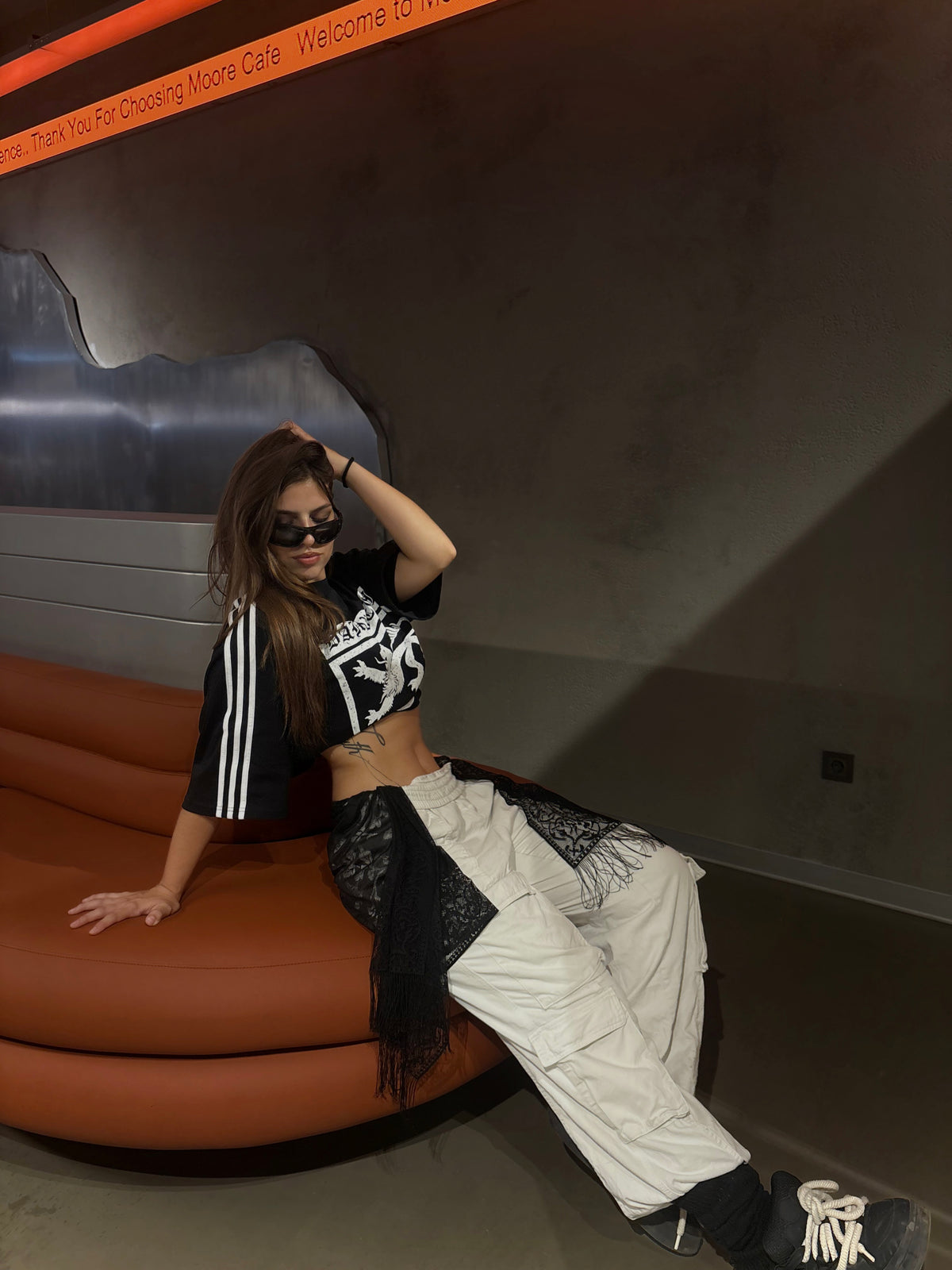 DAMNED STRIPE TEE