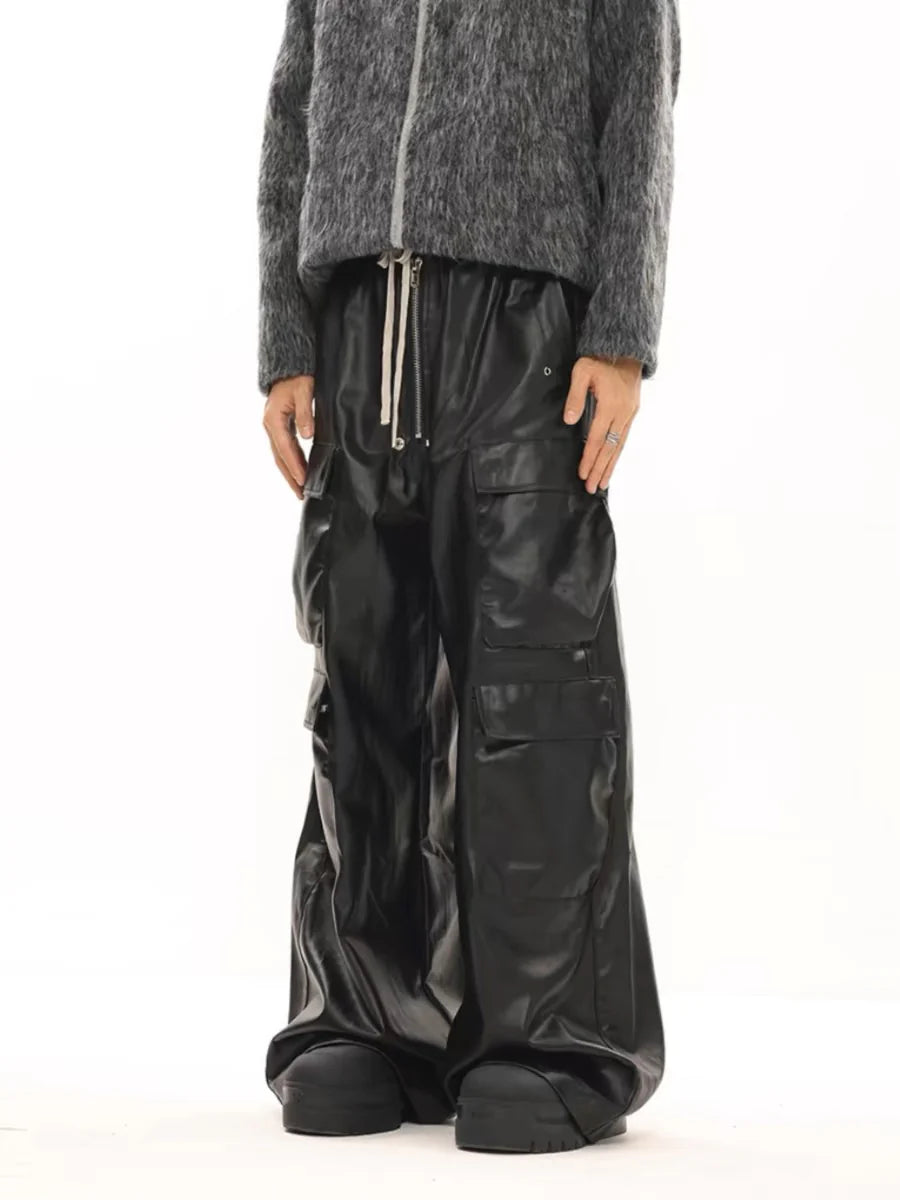 DAMNED CULT BLACK LEATHER PANTS - Damned Cult