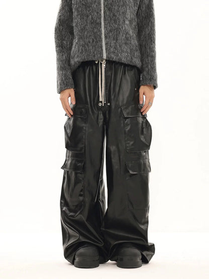 DAMNED CULT BLACK LEATHER PANTS - Damned Cult