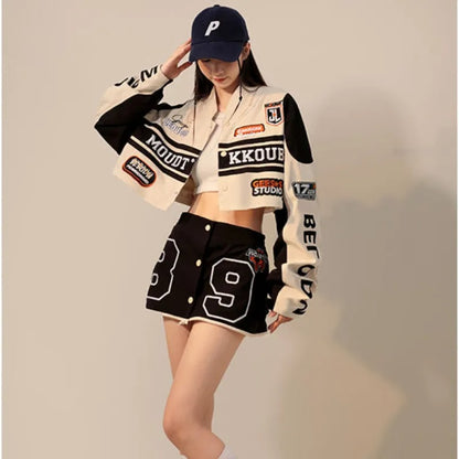 DAMNED CULT AYRILABİLEN CROP & JACKET - Damned Cult