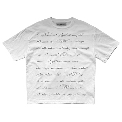 CURSED LETTERS TEE
