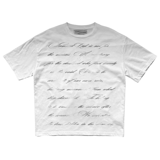 CURSED LETTERS TEE