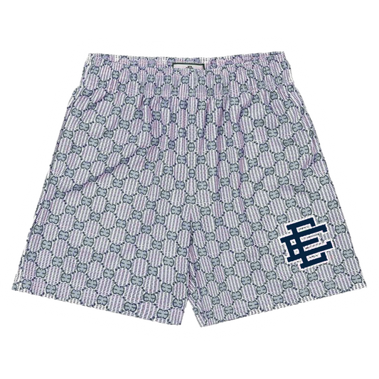 DAMNED CULT & EE MONOGRAM SHORTS - Damned Cult