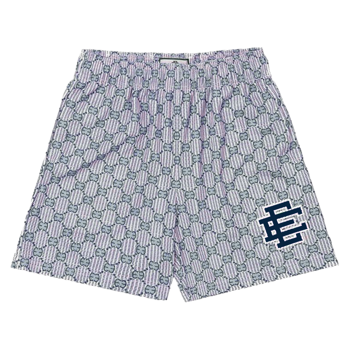 DAMNED CULT & EE MONOGRAM SHORTS